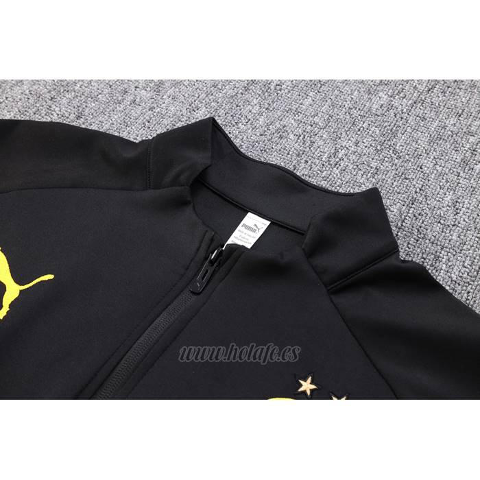 Chandal de Chaqueta del Borussia Dortmund 2023-2024 Negro